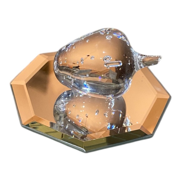 Elegant Glass Strawberry Paperweight - Picture 6 of 6